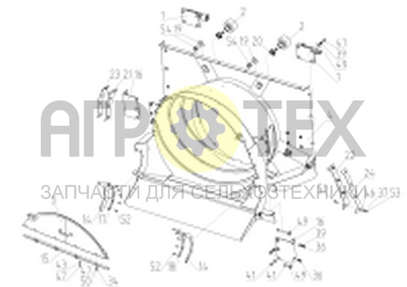 Конус заходный (RT495.15.06.000Ф) (№10 на схеме)